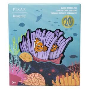 Loungefly Disney Pixar Finding Nemo 20th Anniversary Pin LE 1300 Sliding Enamel